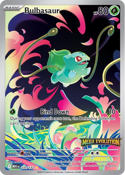 Bulbasaur (133/132) (Mega Evolution) [Mega Evolutions: Base Set] | Exor Games Truro