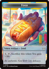 Food // Robot Double-Sided Token [Marvel's Spider-Man Tokens] | Exor Games Truro