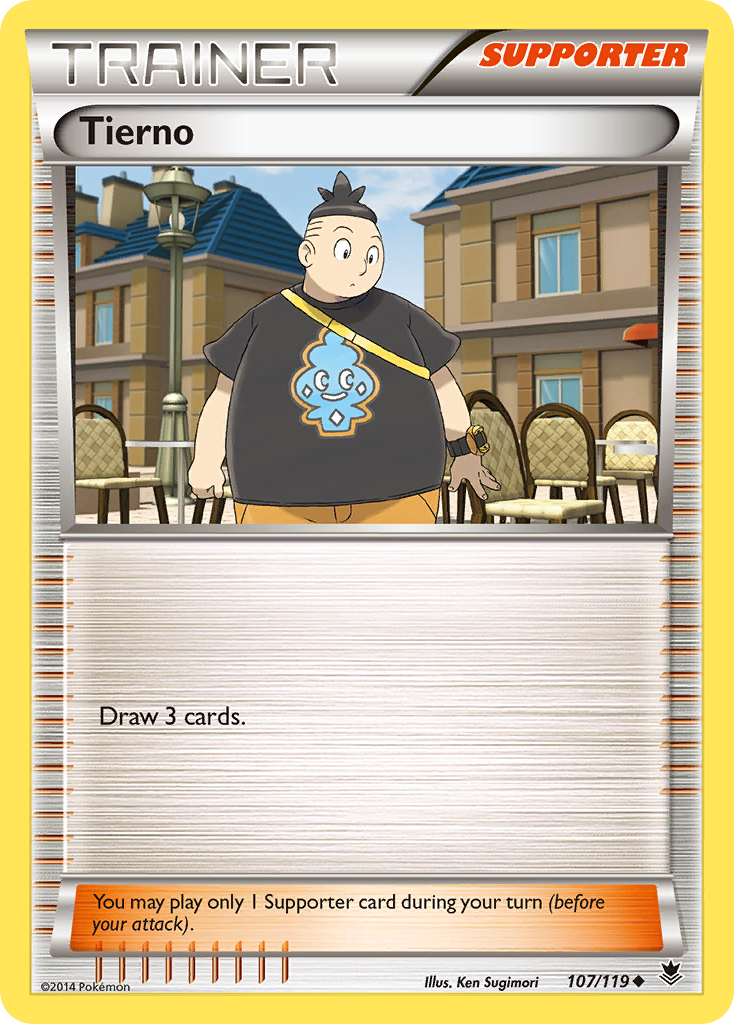 Tierno (107/119) [XY: Phantom Forces] | Exor Games Truro
