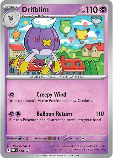 Drifblim (006) [Mega Evolutions Promo] | Exor Games Truro