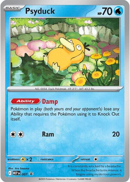 Psyduck (007) [Mega Evolutions Promo] | Exor Games Truro
