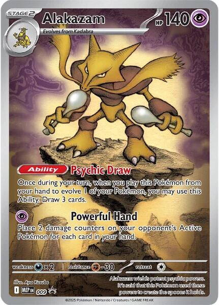 Alakazam (009) [Mega Evolutions Promo] | Exor Games Truro