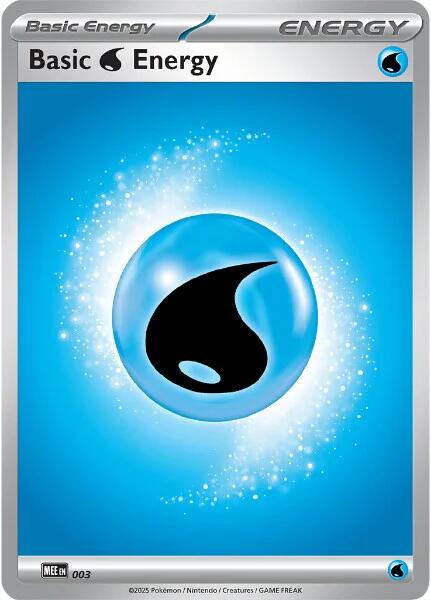 Basic Water Energy - 003 [Mega Evolution Energies] | Exor Games Truro