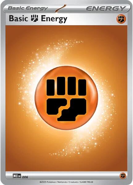 Basic Fighting Energy - 006 [Mega Evolution Energies] | Exor Games Truro