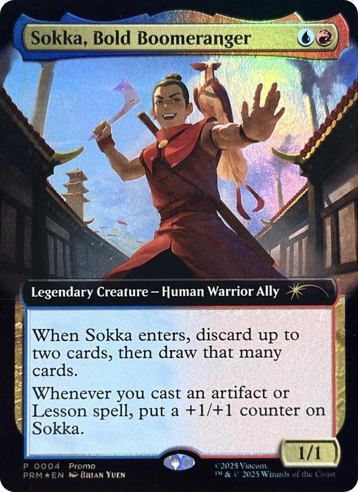 Sokka, Bold Boomeranger (Extended Art) [Media Promos] | Exor Games Truro
