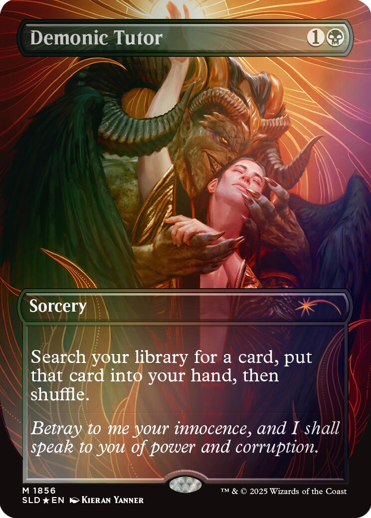 Demonic Tutor (Rainbow Foil) [Secret Lair Drop Series] | Exor Games Truro