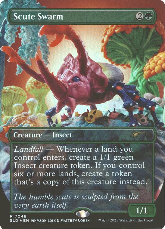 Scute Swarm (Rainbow Foil) [Secret Lair Drop Series] | Exor Games Truro
