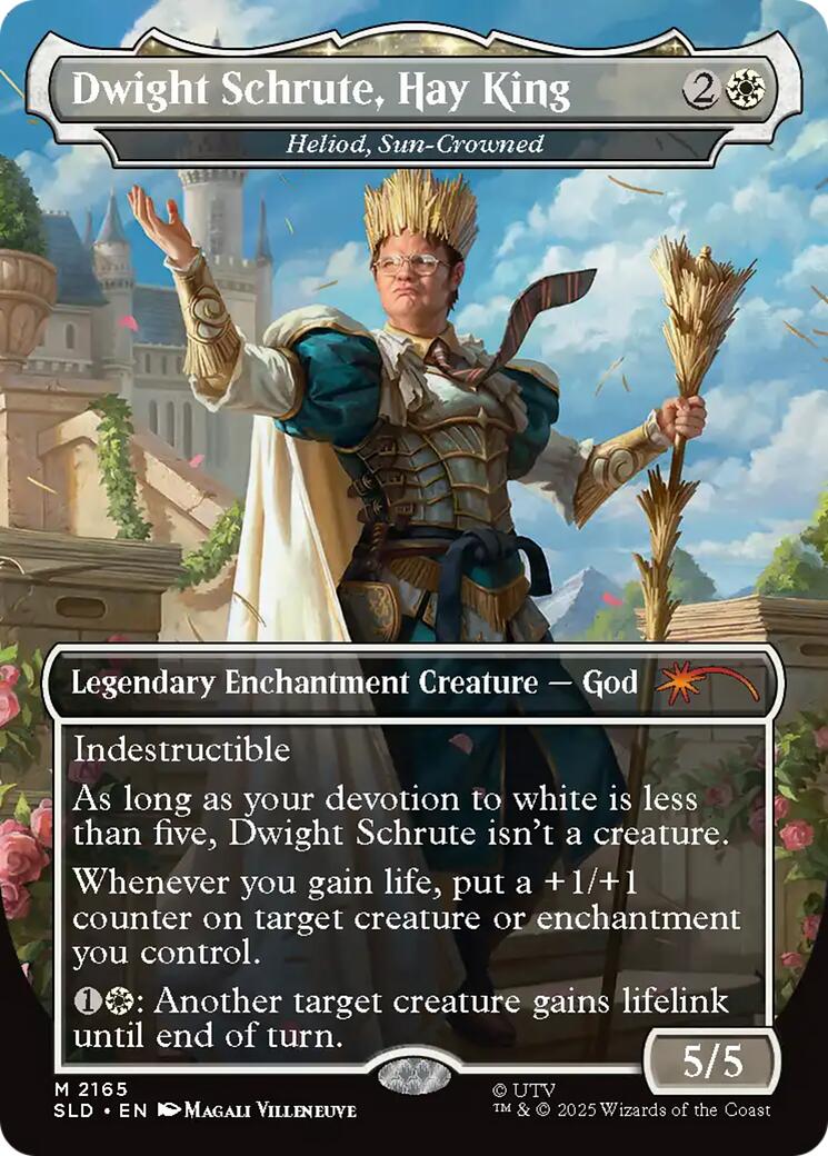 Dwight Schrute, Hay King - Heliod, Sun-Crowned [Secret Lair Drop Series] | Exor Games Truro