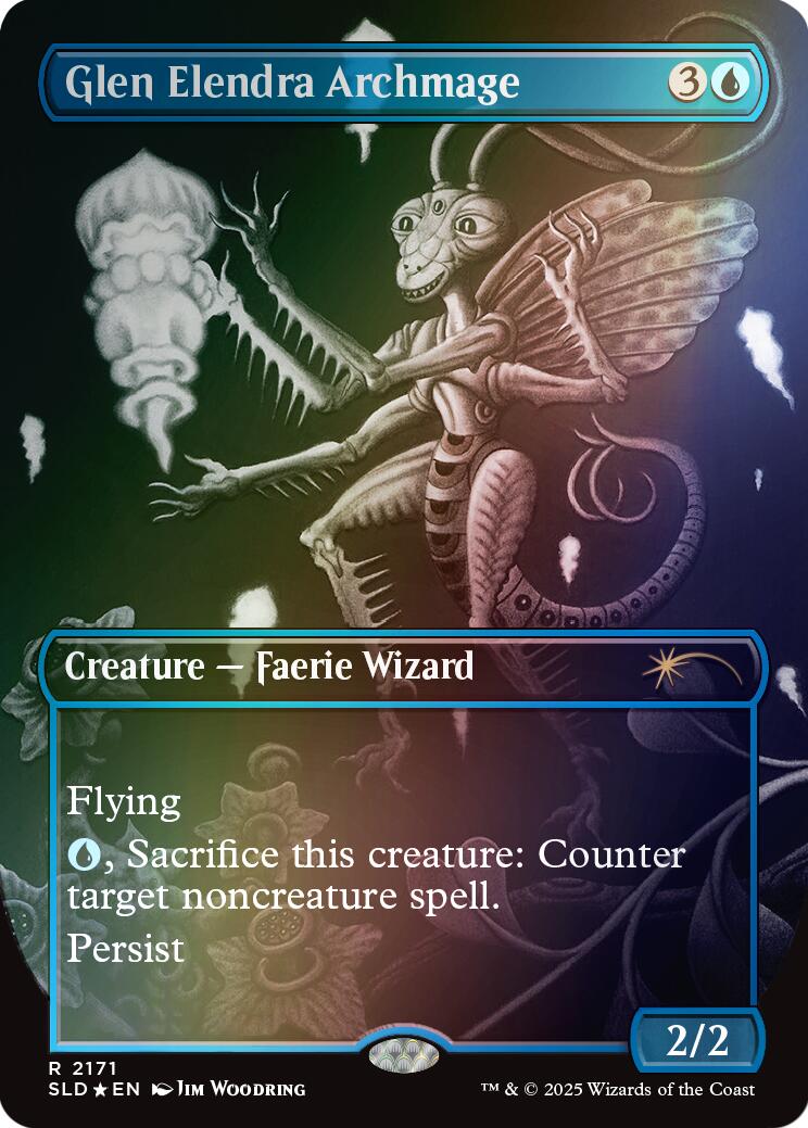 Glen Elendra Archmage (2171) (Rainbow Foil) [Secret Lair Drop Series] | Exor Games Truro