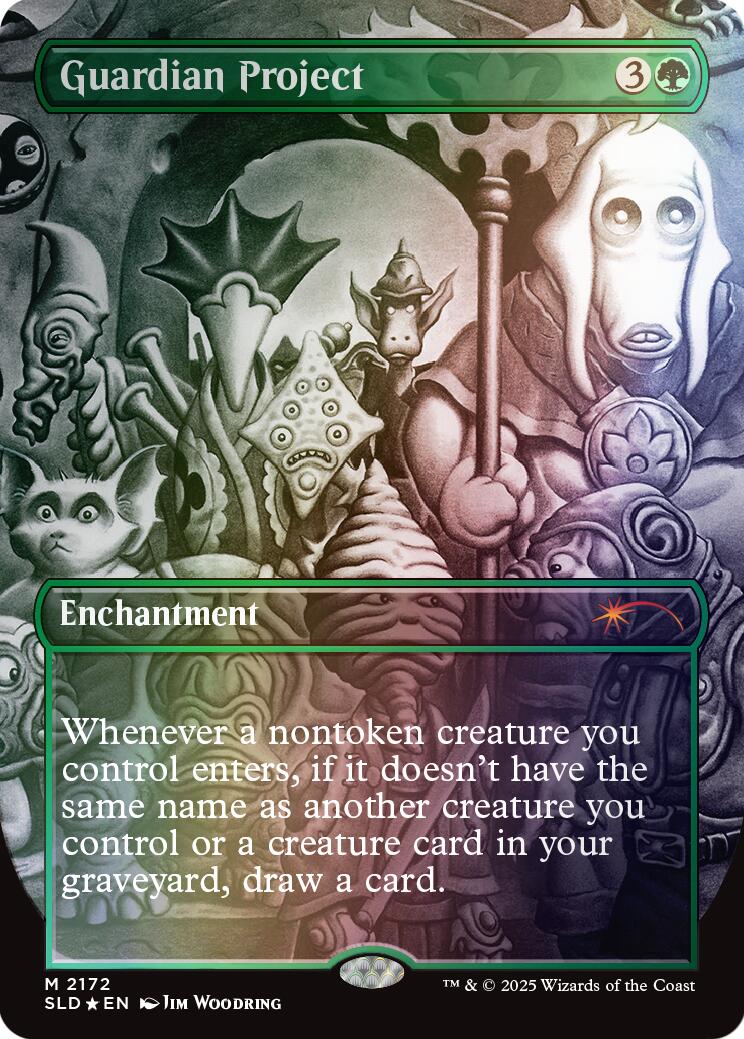 Guardian Project (Rainbow Foil) [Secret Lair Drop Series] | Exor Games Truro