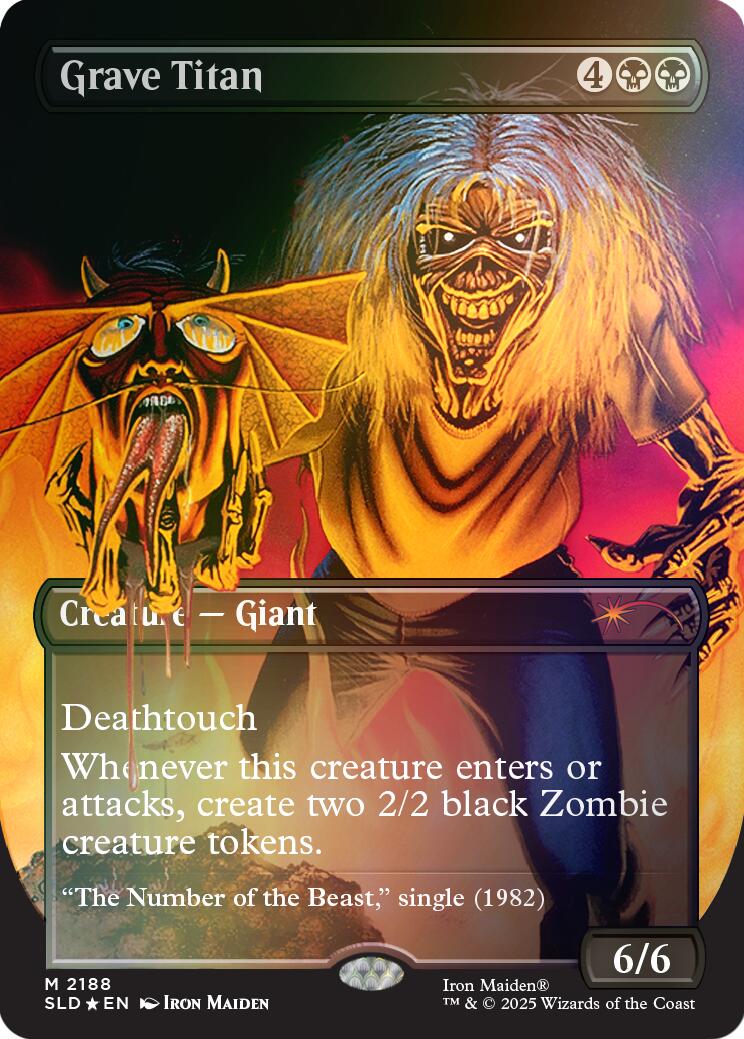 Grave Titan (2188) (Rainbow Foil) [Secret Lair Drop Series] | Exor Games Truro