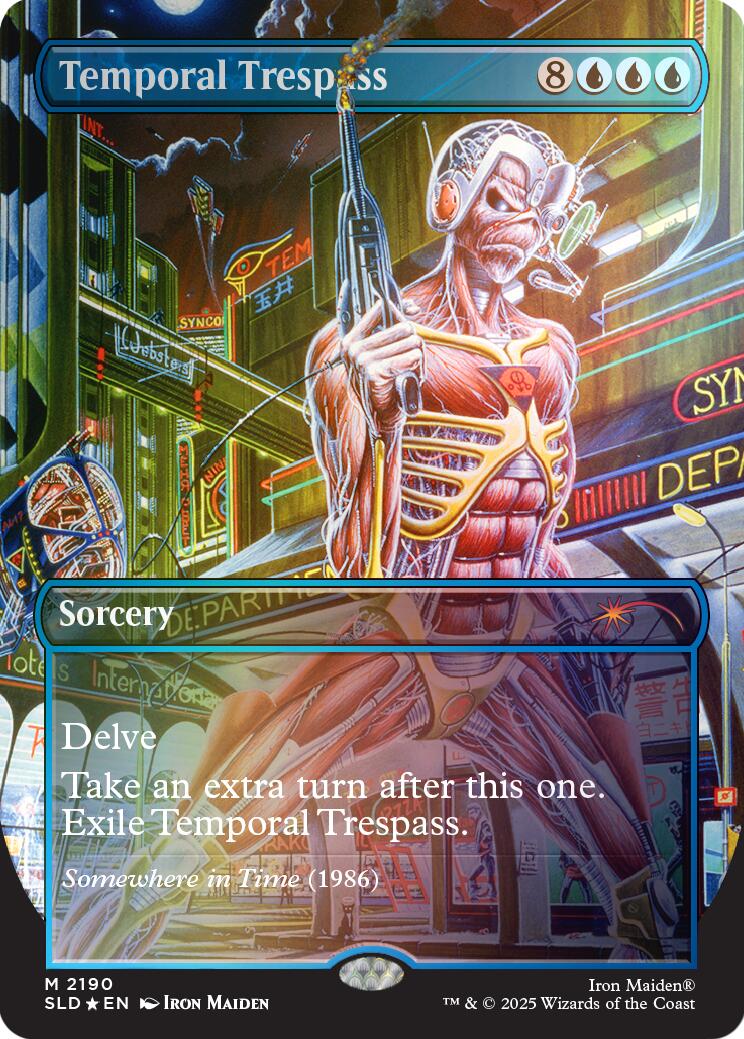 Temporal Trespass (Rainbow Foil) [Secret Lair Drop Series] | Exor Games Truro