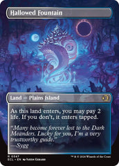 Hallowed Fountain (Borderless) [Lorwyn Eclipsed] | Exor Games Truro