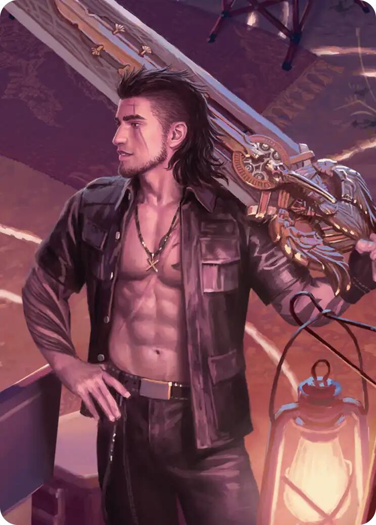 Warrior's Resolve Scene Art Card [FINAL FANTASY Art Series] | Exor Games Truro