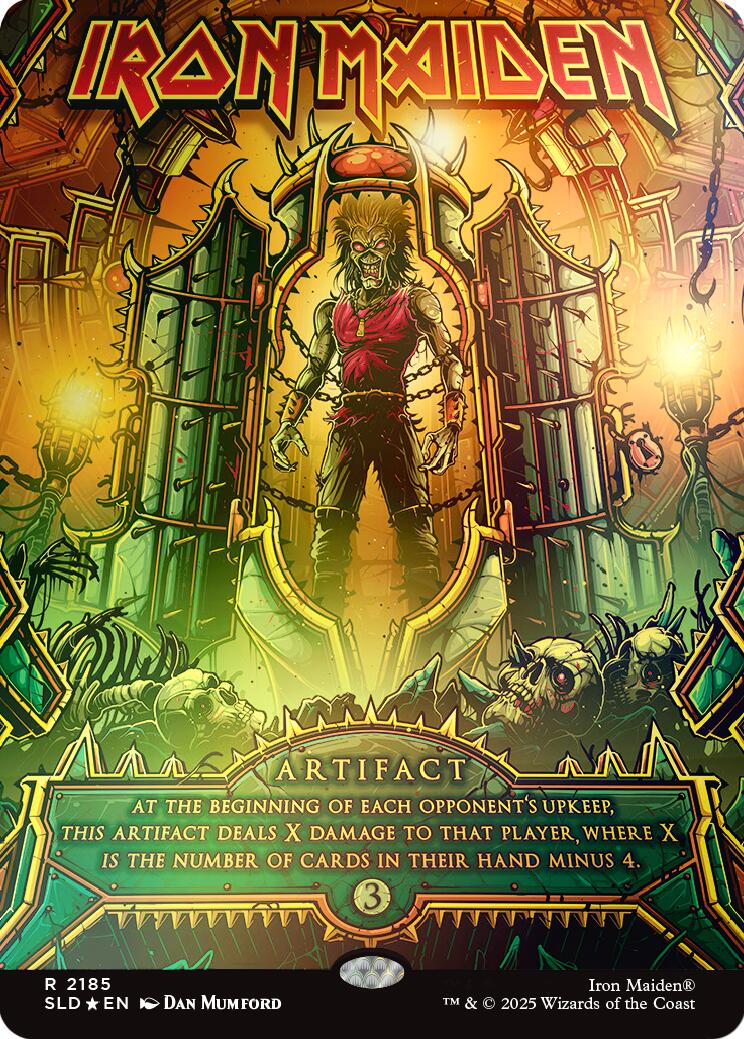 Iron Maiden (Rainbow Foil) [Secret Lair Drop Series] | Exor Games Truro