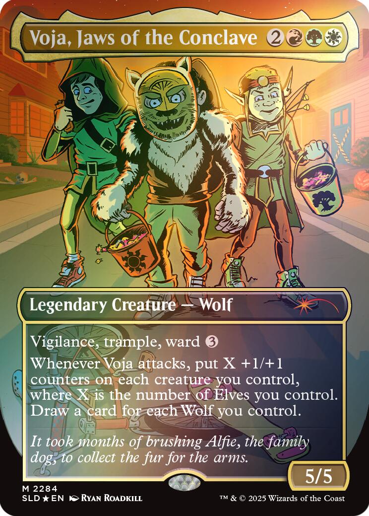 Voja, Jaws of the Conclave (Rainbow Foil) [Secret Lair Drop Series] | Exor Games Truro