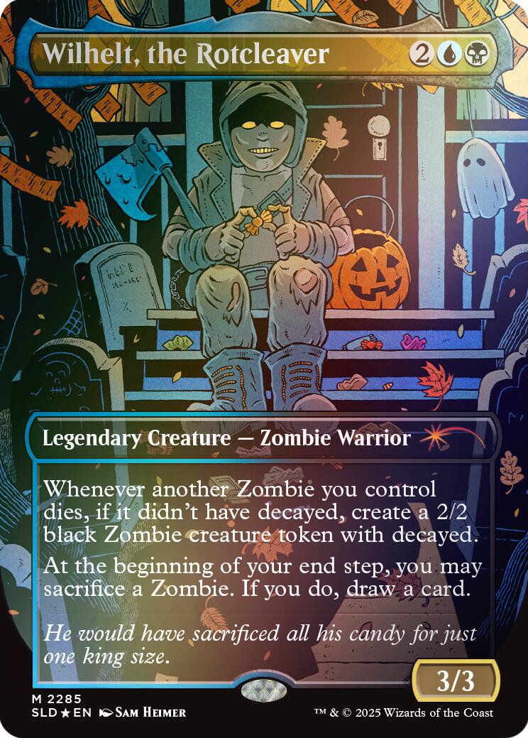Wilhelt, the Rotcleaver (Rainbow Foil) [Secret Lair Drop Series] | Exor Games Truro