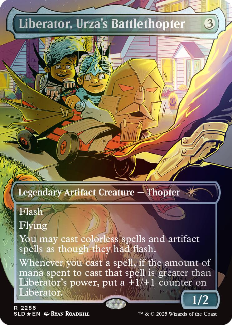 Liberator, Urza's Battlethopter (Rainbow Foil) [Secret Lair Drop Series] | Exor Games Truro
