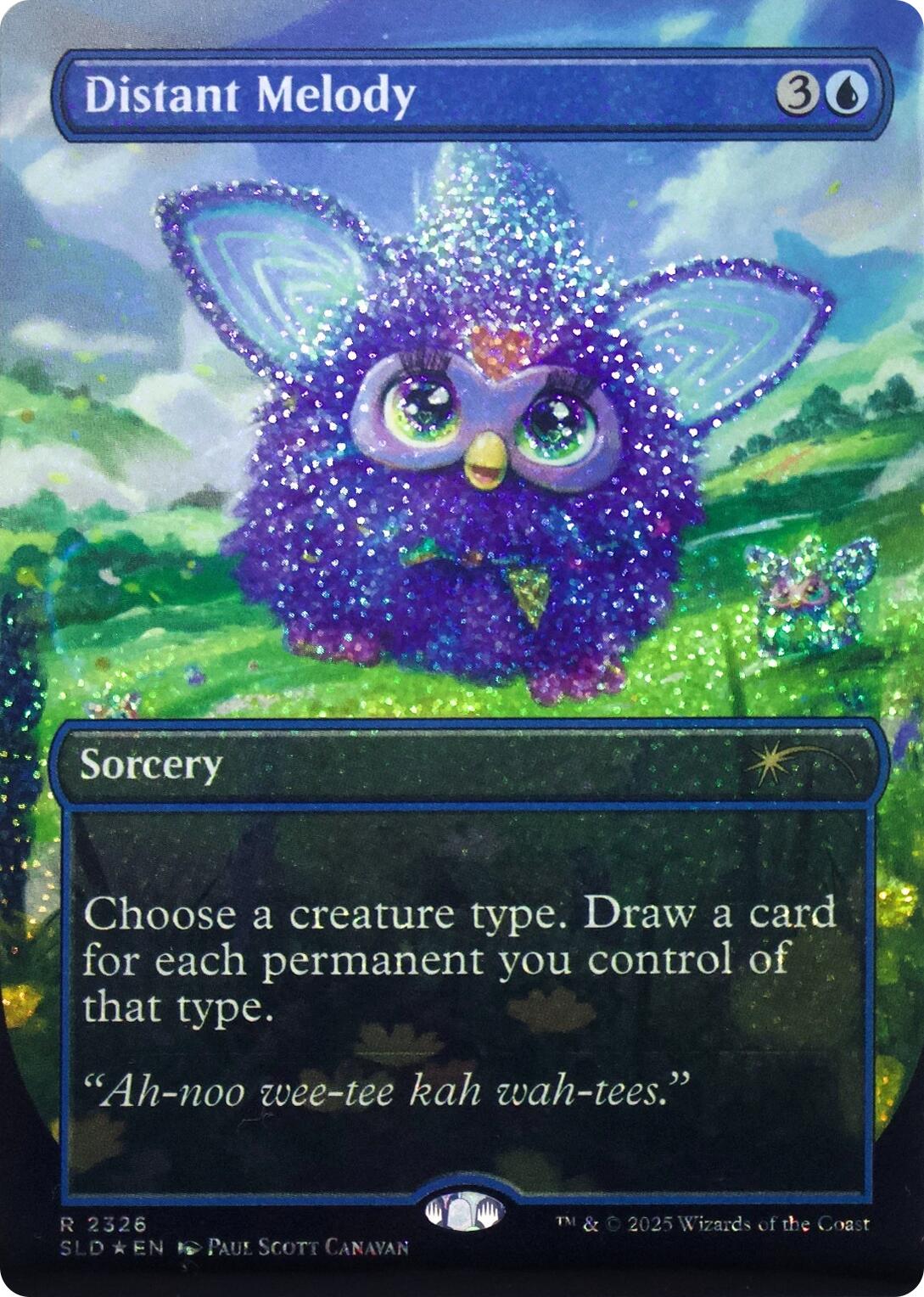 Distant Melody (2311) (Confetti Foil) [Secret Lair Drop Series] | Exor Games Truro