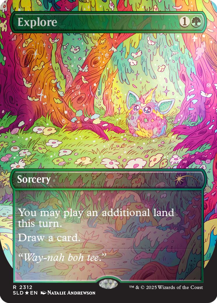 Explore (2312) (Rainbow Foil) [Secret Lair Drop Series] | Exor Games Truro