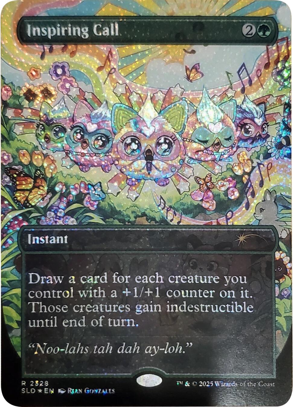 Inspiring Call (Confetti Foil) [Secret Lair Drop Series] | Exor Games Truro