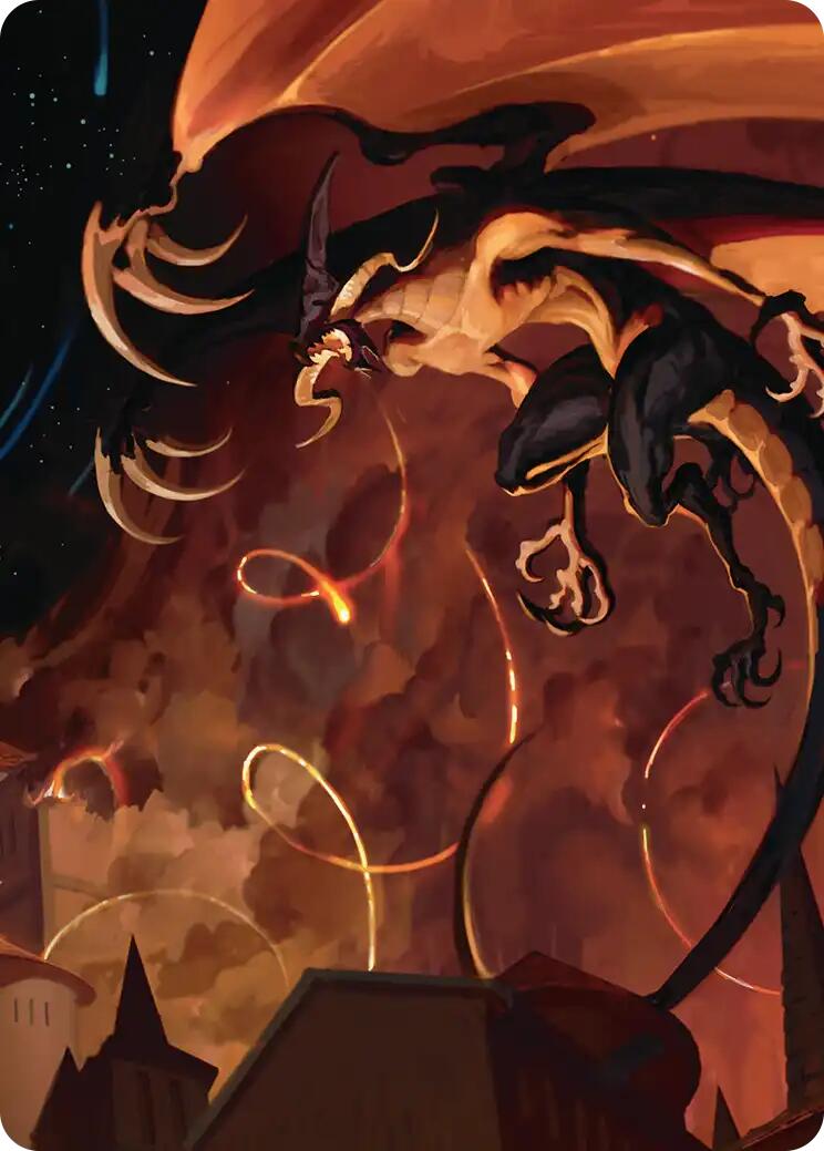 Mega Flare Scene Art Card [FINAL FANTASY Art Series] | Exor Games Truro