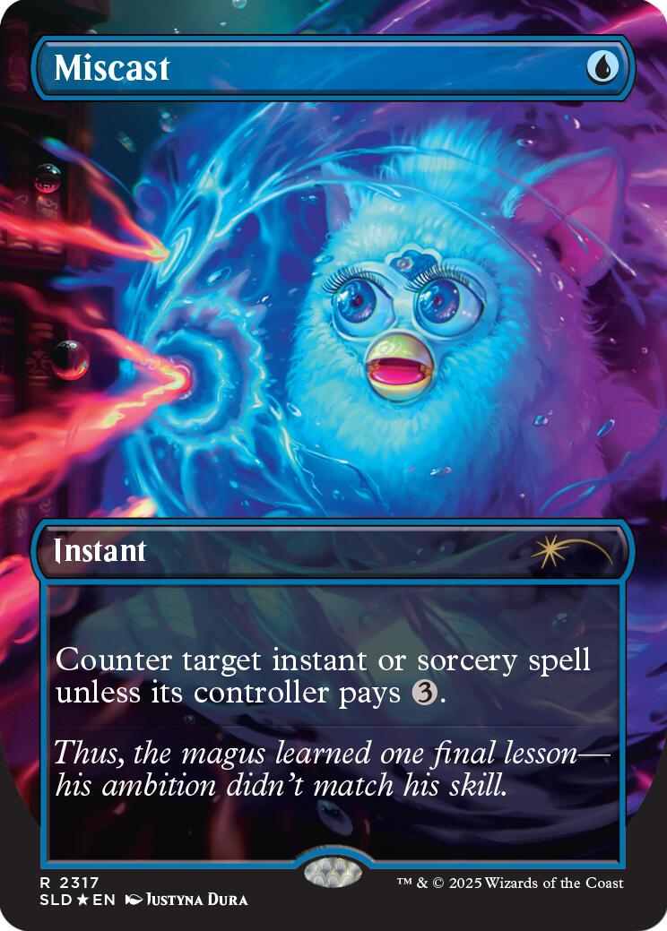 Miscast (Rainbow Foil) [Secret Lair Drop Series] | Exor Games Truro