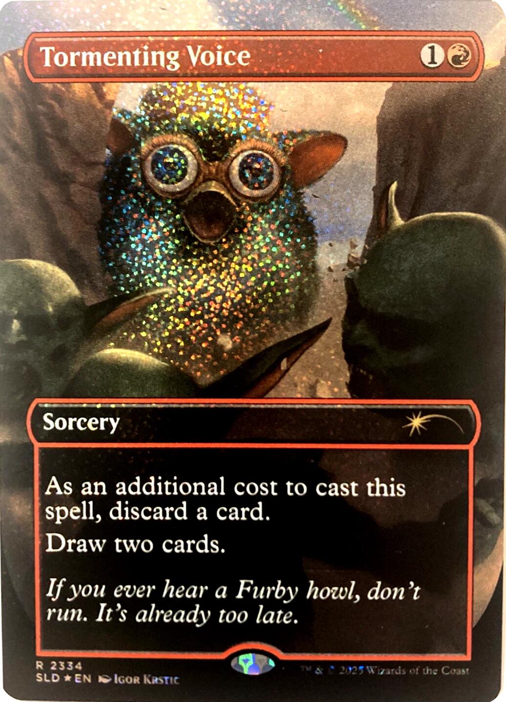 Tormenting Voice (Confetti Foil) [Secret Lair Drop Series] | Exor Games Truro