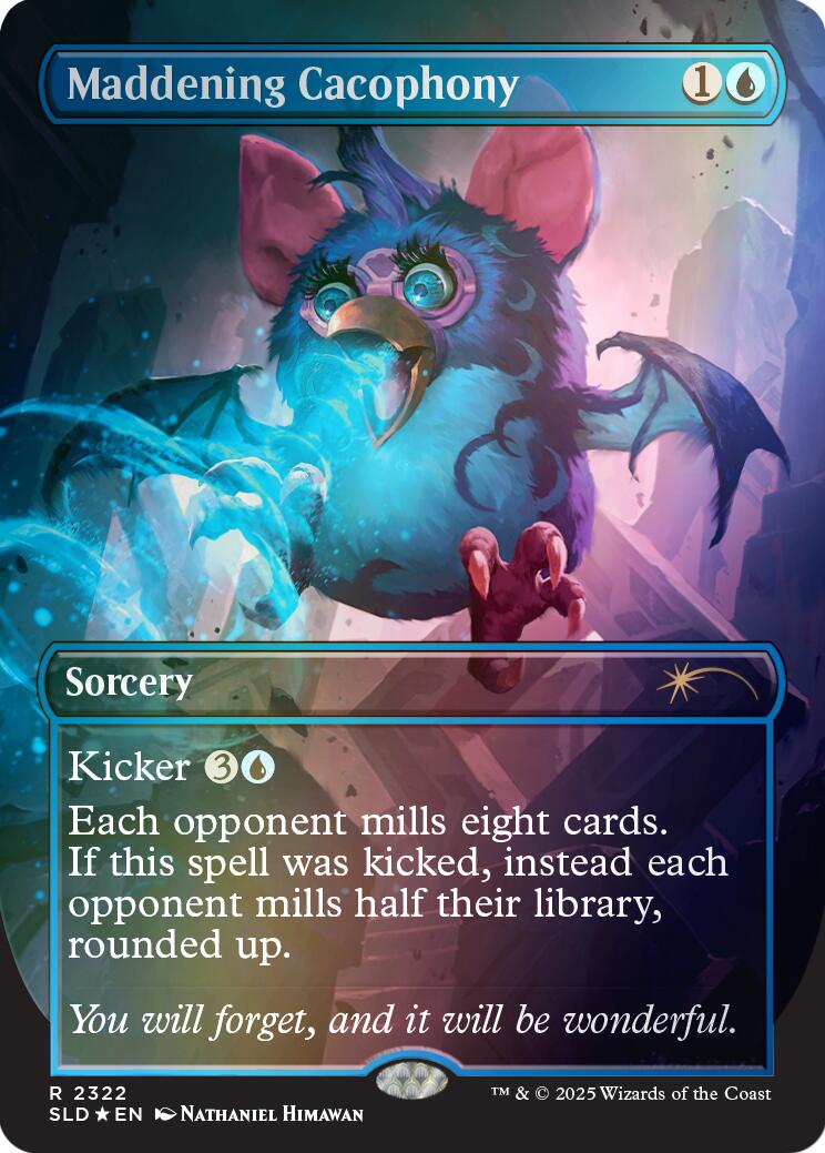 Maddening Cacophony (Rainbow Foil) [Secret Lair Drop Series] | Exor Games Truro