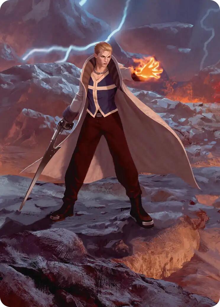 Seifer, Balamb Rival Scene Art Card [FINAL FANTASY Art Series] | Exor Games Truro