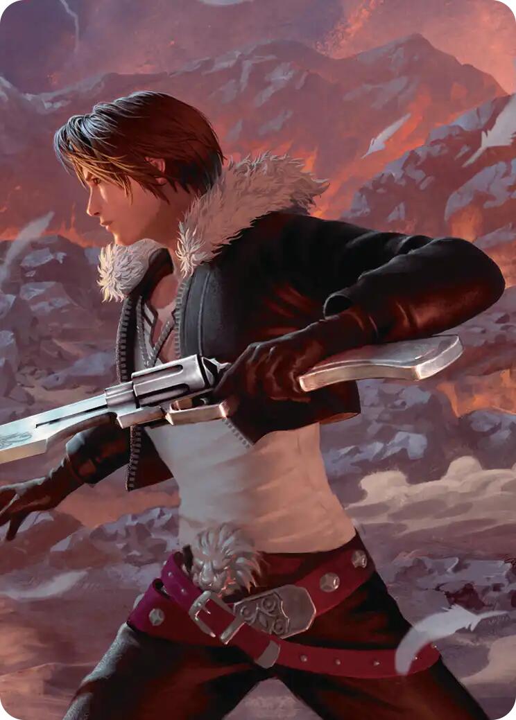 Squall, Gunblade Duelist Scene Art Card [FINAL FANTASY Art Series] | Exor Games Truro