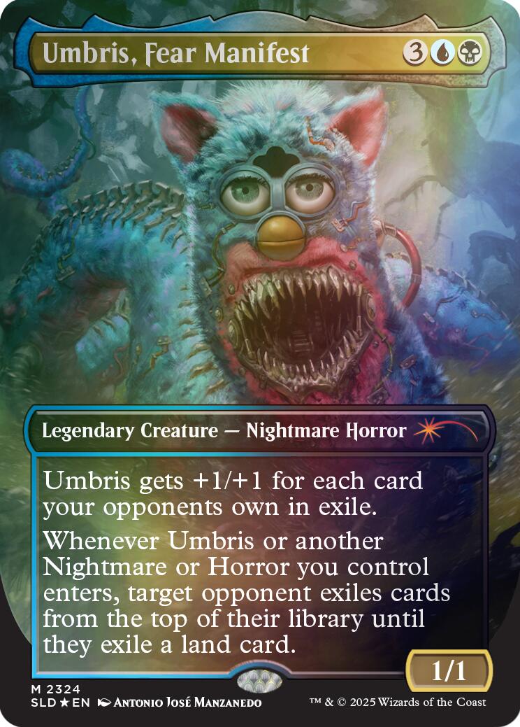 Umbris, Fear Manifest (Rainbow Foil) [Secret Lair Drop Series] | Exor Games Truro