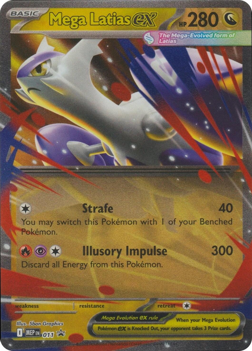 Mega Latias ex (011) [Mega Evolutions Promo] | Exor Games Truro