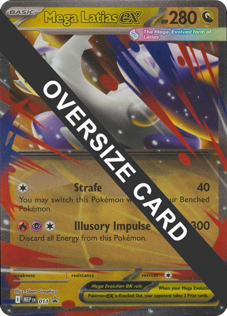 Mega Latias ex (011) (Jumbo Card) [Mega Evolutions Promo] | Exor Games Truro