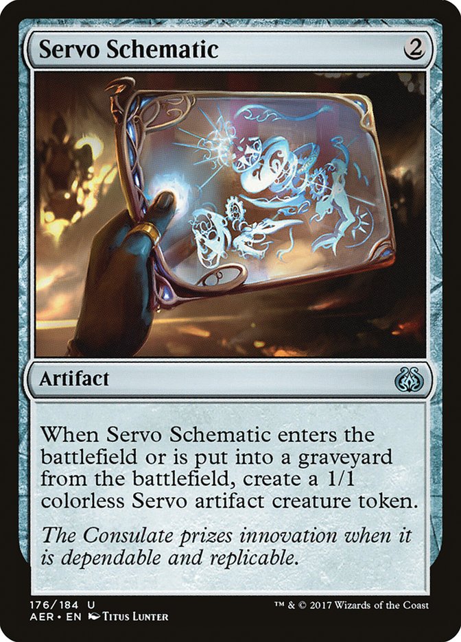 Servo Schematic [Aether Revolt] | Exor Games Truro