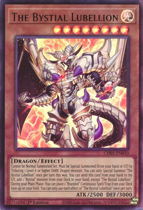 The Bystial Lubellion [CH01-EN010] Ultra Rare | Exor Games Truro