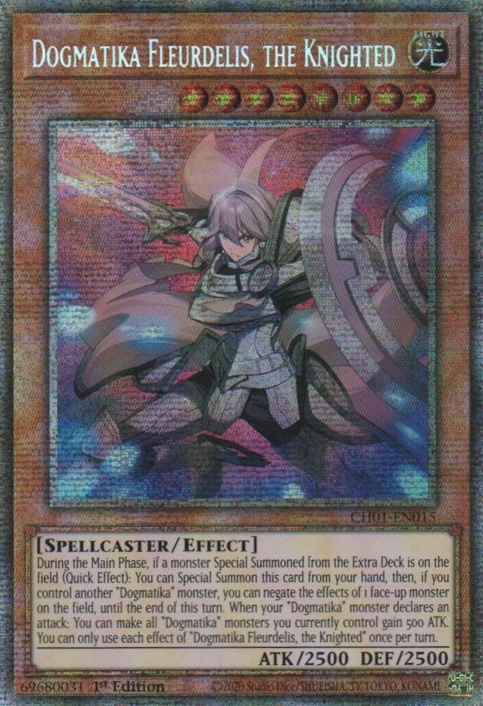 Dogmatika Fleurdelis, the Knighted (Starlight Rare) [CH01-EN015] Starlight Rare | Exor Games Truro