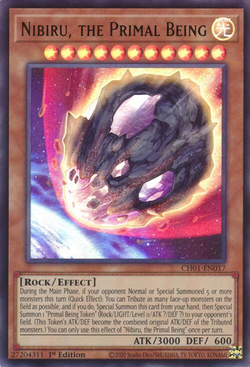 Nibiru, the Primal Being [CH01-EN017] Ultra Rare | Exor Games Truro