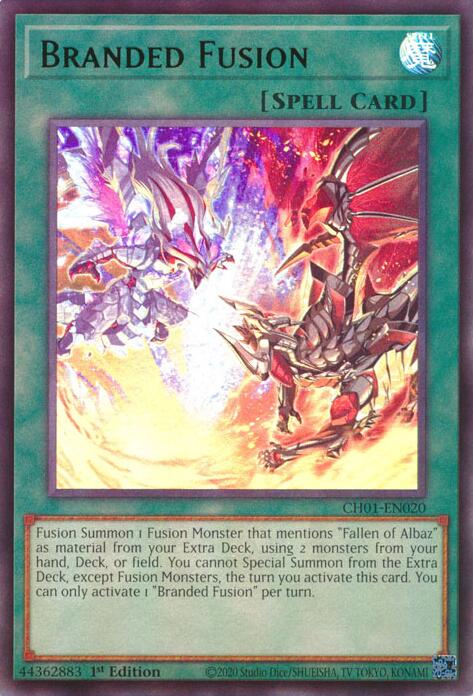 Branded Fusion [CH01-EN020] Ultra Rare | Exor Games Truro