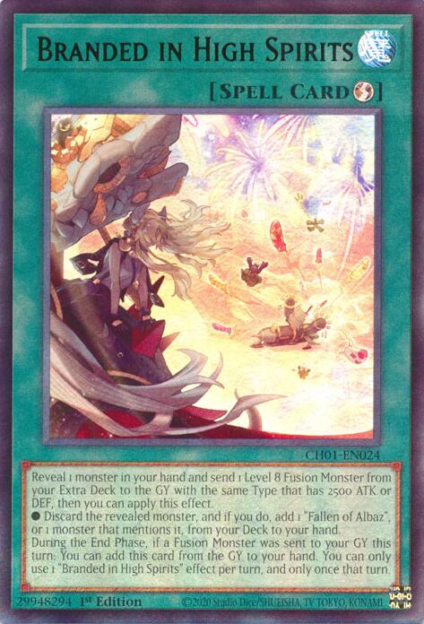 Branded in High Spirits [CH01-EN024] Ultra Rare | Exor Games Truro