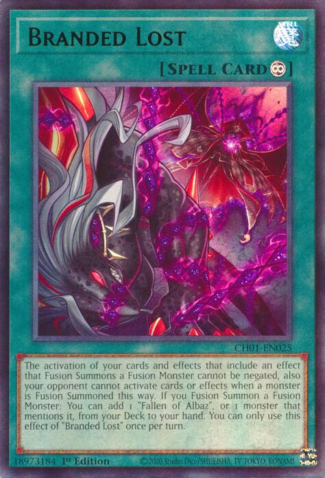 Branded Lost [CH01-EN025] Ultra Rare | Exor Games Truro