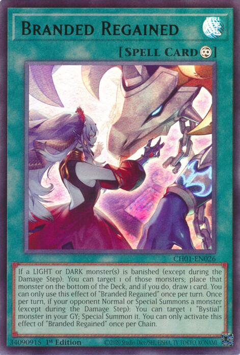 Branded Regained [CH01-EN026] Ultra Rare | Exor Games Truro