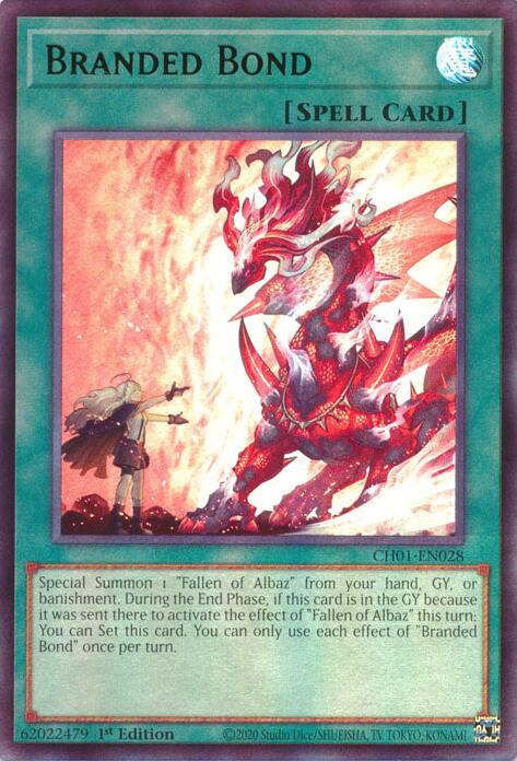 Branded Bond [CH01-EN028] Ultra Rare | Exor Games Truro