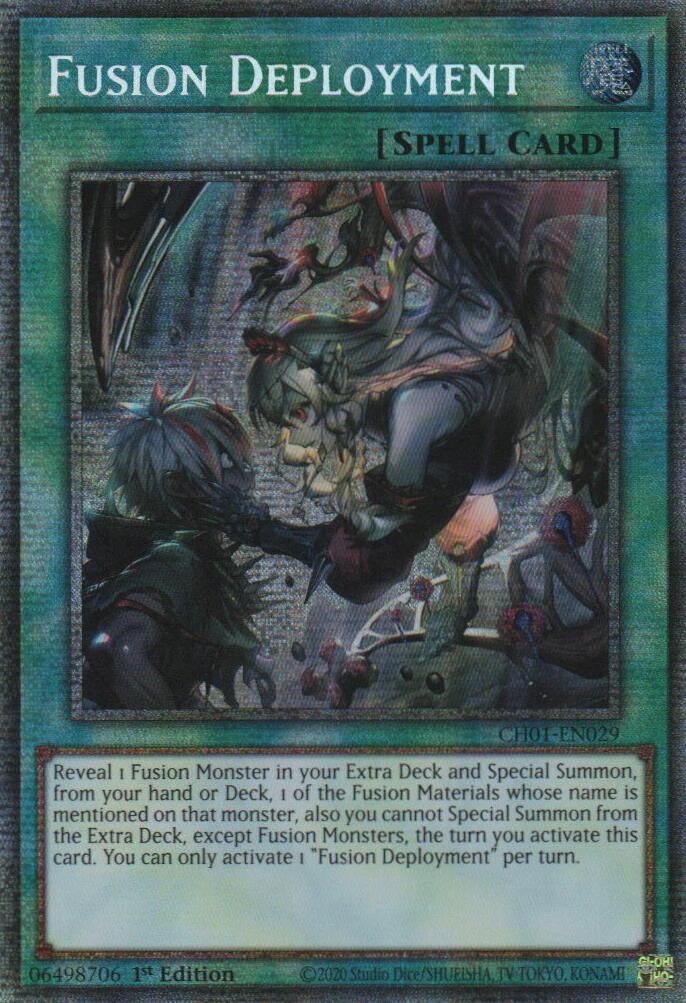 Fusion Deployment (Starlight Rare) [CH01-EN029] Starlight Rare | Exor Games Truro