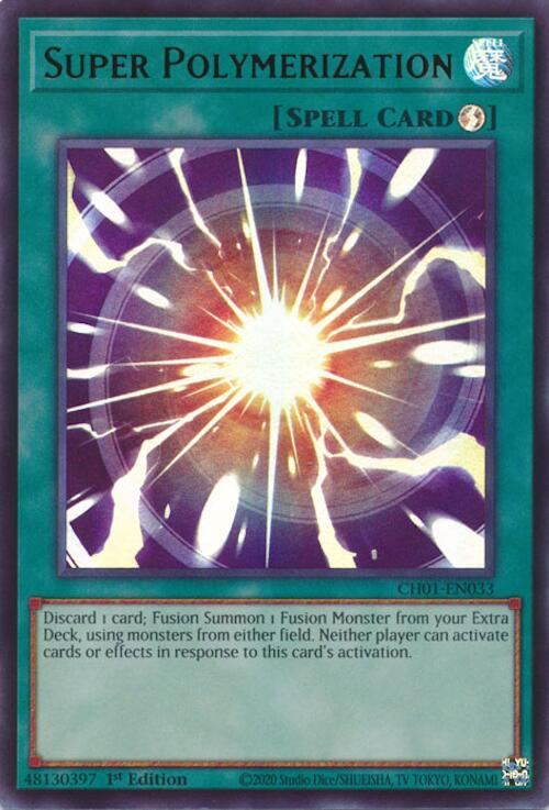 Super Polymerization [CH01-EN033] Ultra Rare | Exor Games Truro