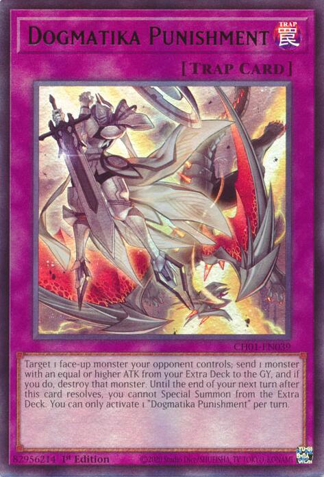 Dogmatika Punishment [CH01-EN039] Ultra Rare | Exor Games Truro