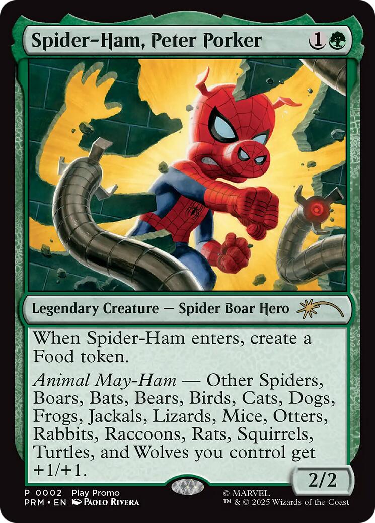 Spider-Ham, Peter-Porker [Wizards Play Network 2025] | Exor Games Truro