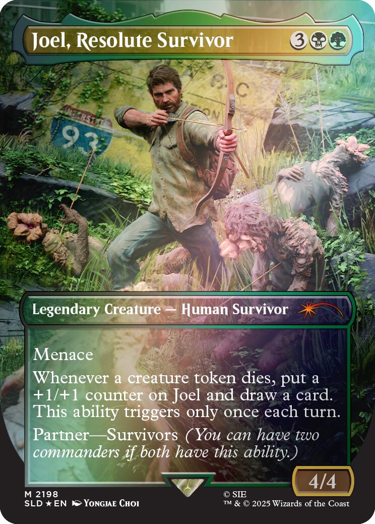 Joel, Resolute Survivor (Rainbow Foil) [Secret Lair Drop Series] | Exor Games Truro