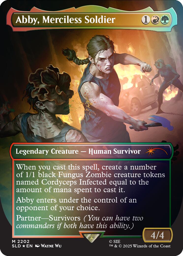 Abby, Merciless Soldier (Rainbow Foil) [Secret Lair Drop Series] | Exor Games Truro