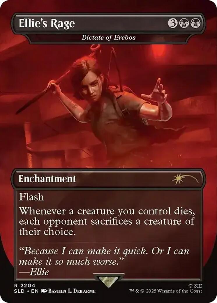 Ellie's Rage - Dictate of Erebos [Secret Lair Drop Series] | Exor Games Truro